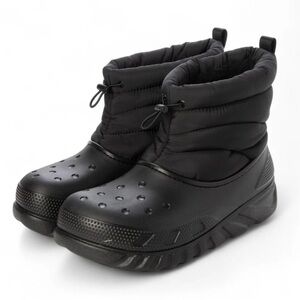 Crocs duet max Black Winter snow Boots